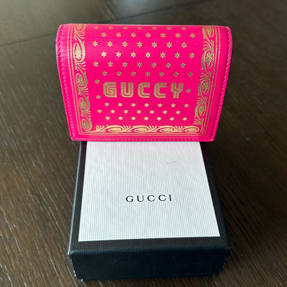 Hot Pink Gucci SEGA Collection Small Wallet💖
